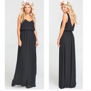 Show Me Your Mumu Kendall black maxi dress